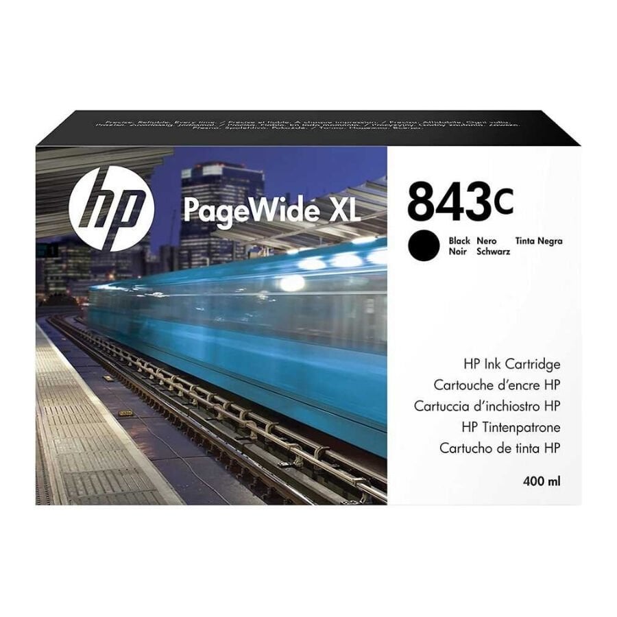 HP 843C C1Q65A Siyah Orjinal Kartuş