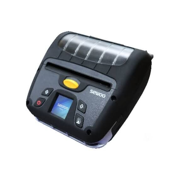 Sewoo LK-P400 Mobil Barkod Yazıcı | 203 DPI | 4 İnç Direkt Termal | Wi-Fi + Bluetooth + USB | Etiket ve Fiş Yazıcı