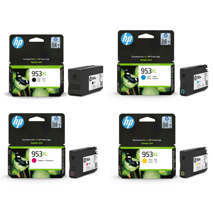 HP 953XL 3HZ52AE 4lü Paket Orjinal Kartuş Yüksek Kapasite