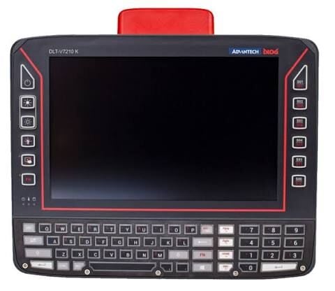 Advantech DLT-V7210 Endüstriyel Araç Terminali | 10.4 İnç Dokunmatik Ekran | Intel Atom E3845 | IP66 Dayanıklı Mobil Bilgisayar