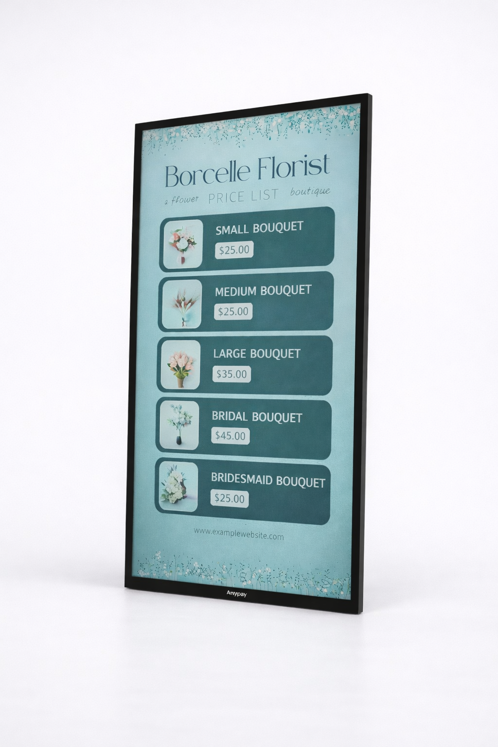 Anypay Sharpa A043 Dijital Reklam Panosu