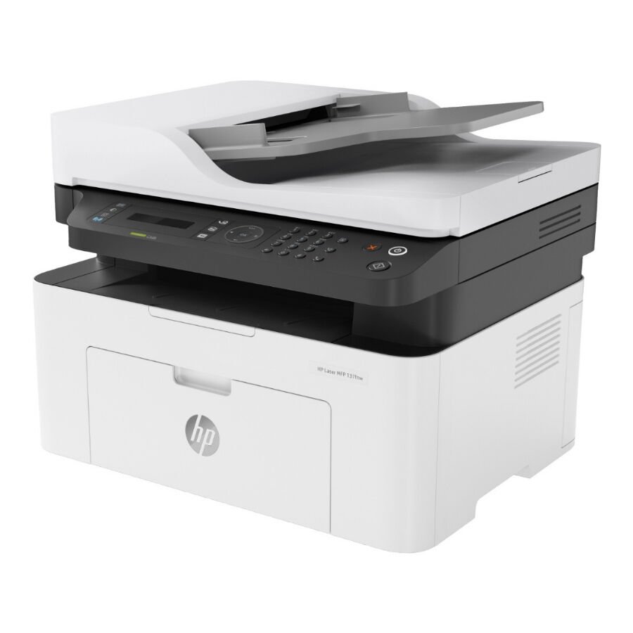HP MFP 137FNW Faks + Fotokopi + Tarayıcı + Wi-Fi Çok Fonksiyonlu Yazıcı (4ZB84A)