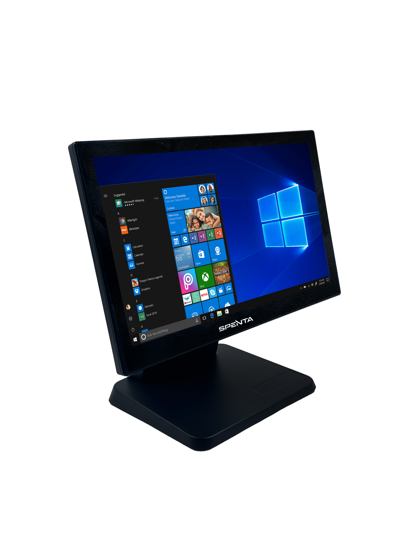 SPENTA SP-215I 21.5'' Dokunmatik POS PC | Intel Core i5 | 8GB RAM | 128GB SSD | Endüstriyel POS Bilgisayarı