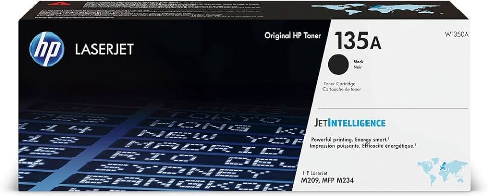 HP 135A Siyah Toner W1350A Orijinal LaserJet Toner | 1.100 Sayfa
