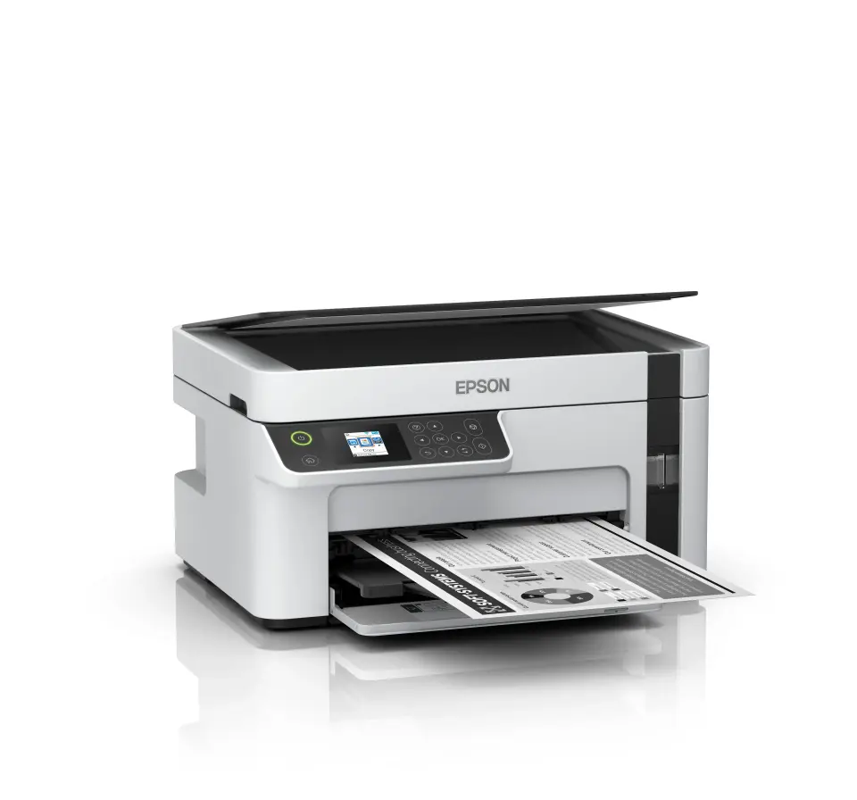 Epson EcoTank M2120 Wi-Fi Tanklı Mono Yazıcı | Yazdırma, Tarama, Fotokopi | Ekonomik Mürekkep Tank Sistemi