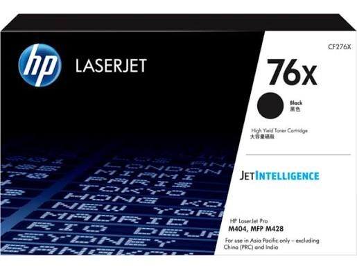 HP 76X Siyah Toner CF276X | Yüksek Kapasiteli Orijinal Toner