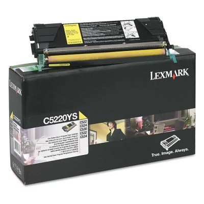 En uygun Lexmark C5220YS Sarı Orjinal Lazer Toner hemen satın al!