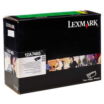 En uygun Lexmark 12A7465 Siyah Orjinal Toner hemen satın al!