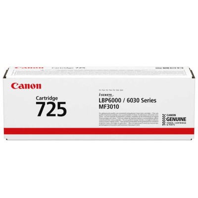 En uygun Canon CRG-725 (3484B002) Siyah Orjinal Toner hemen satın al!