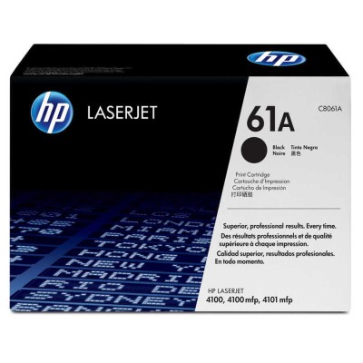 En uygun HP C8061A (61A) Siyah Orjinal Toner hemen satın al!