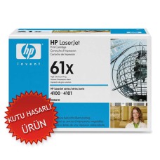 HP C8061X 61X Siyah Orjinal Toner LaserJet 4100