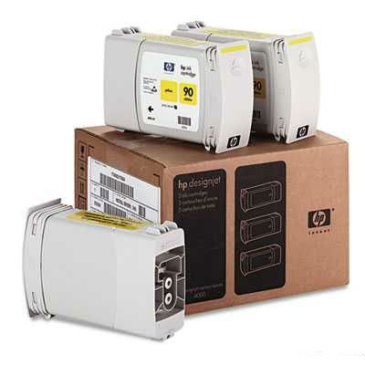 HP C5085A (90) 3lü Sarı Orjinal Kartuş - DesignJet 4000 (T1203) hemen satın al!