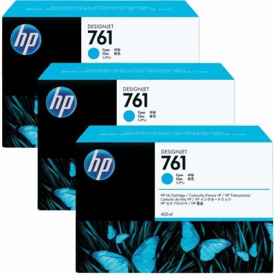 HP CR272A (761) 3lü Paket Mavi Kartuş - Designjet T7100 (T1243) hemen satın al!