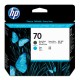 HP C9404A Mavi + Mat Siyah Orjinal Kafa Kartuşu - Designjet Z2100