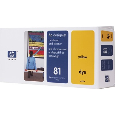 HP C4953A (81) Orjinal Sarı Kafa Kartuşu - DesignJet 5000 / 5500 (U) (T1288) hemen satın al!
