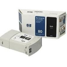 HP C4871A (80) Siyah Orjinal Plotter Kartuş Yüksek Kapasite - DesignJet 1050