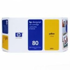 HP C4873A (80) Sarı Orjinal Plotter Kartuş - DesignJet 1050