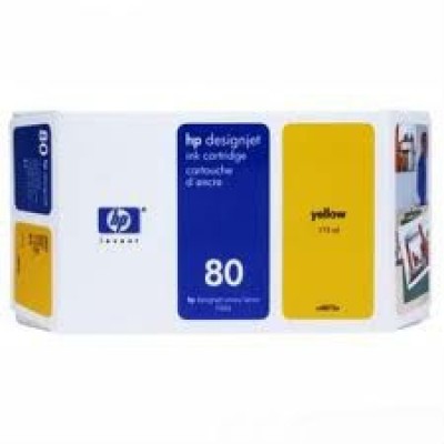 HP C4873A (80) Sarı Orjinal Plotter Kartuş - DesignJet 1050 (T1303) hemen satın al!