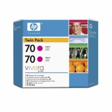 HP CB344A (70) Kırmızı Orjinal Kartuş 2li Paket - Designjet Z2100