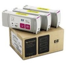 HP C5068A (81) 3lü Kırmızı Plotter Kartuş - DesignJet 5000 / 5500