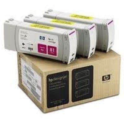 HP C5068A (81) 3lü Kırmızı Plotter Kartuş - DesignJet 5000 / 5500 (T1340) hemen satın al!