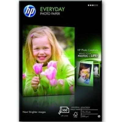 HP Q5441A Gündelik Fotoğraf Kağıdı 200gr,10x15 cm (T1392) hemen satın al!