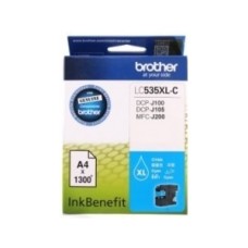Brother LC535XLC Yüksek Kapasite Mavi Orjinal Kartuş - DCP-J105