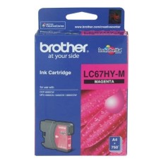 Brother LC67HY-M Yüksek Kapasite Kırmızı Orjinal Kartuş - DCP585 / DCP6690CW