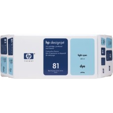HP C4994A (81) Açık Mavi Orjinal Kartuş + Baskı Kafası - DesignJet 5000 / 5500