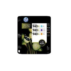 HP CH637BN (940XL) Orjinal 3lü Kartuş Sarı + Kırmızı + Mavi - Pro 8000 / 8500