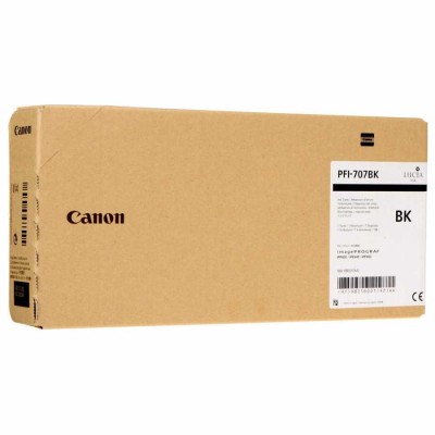 Canon PFI-707BK (9821B001) Siyah Orjinal Kartuş - iPF830 / iPF840 (T1506) hemen satın al!