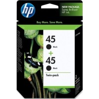 HP C6650FN (45) 2li Siyah Orjinal Kartuş - Deskjet 710c / 720c
