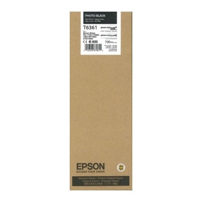 Epson C13T636100 (T6361) Foto Siyah Orjinal Kartuş - Stylus Pro 7700 (T1543) hemen satın al!