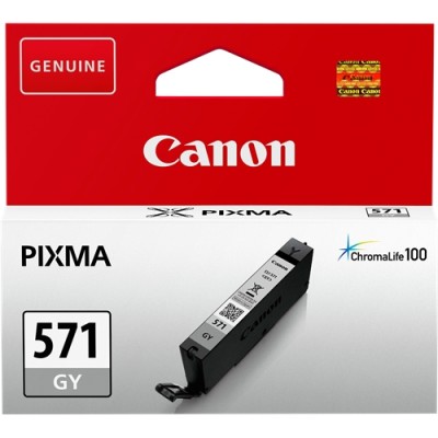 Canon CLI-571GY (0389C001) Gri Orjinal Kartuş - MG5700 / MG6800 (T1553) hemen satın al!