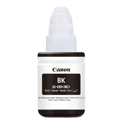 Canon GI-490BK (0663C001) Siyah Orjinal Mürekkep - G1400 / G2400  (T1557) hemen satın al!