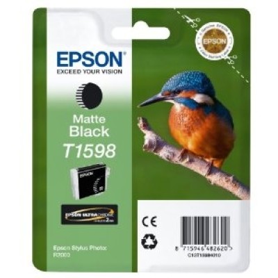 Epson C13T15984010 (T1598) Mat Siyah Orjinal Kartuş - Stylus Photo R2000 (T1680) hemen satın al!