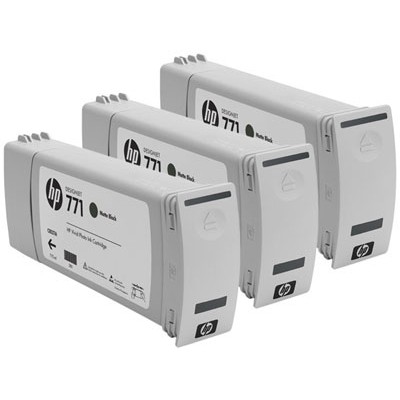 HP CR250A (771) 3lü Mat Siyah Orjinal Kartuş - DesignJet Z6200 (T1687) hemen satın al!