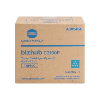 Konica Minolta TNP-50C (A0X5454) Mavi Orjinal Toner - C3100P (T11438) hemen satın al!