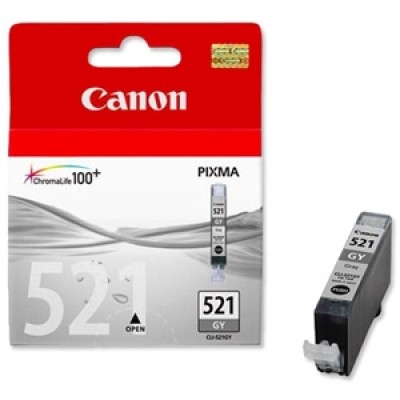 Canon CLI-521GY (2937B004AA) Gri Orjinal Kartuş - MP540 / MP620 (T1698) hemen satın al!