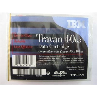 IBM 19P4882 Travan TR-7 NS40, 20Gb/40Gb, 228m Data Kartuş (T1753) hemen satın al!