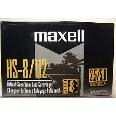 Maxell 8mm 112m 2.3 GB / 4.6 GB HS-8 / 112 Data Kartuş (T1780) hemen satın al!