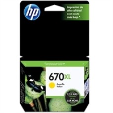 HP CZ120AB (670XL) Sarı Orjinal Kartuş Yüksek Kapasite - DeskJet 3525