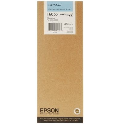 Epson C13T606500 (T6065) Açık Mavi Orjinal Kartuş - Stylus Pro 4800 (T1876) hemen satın al!