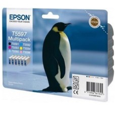 Epson C13T55974010 6lı Paket Multipack Orjinal Kartuş - Stylus Photo RX700