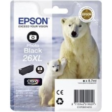 Epson C13T263140 Foto Siyah Orjinal Kartuş - XP-600