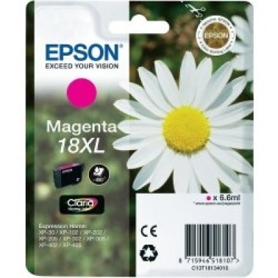 Epson C13T18134020 (18XL) Kırmızı Orjinal Kartuş - XP-202 (T1892) hemen satın al!