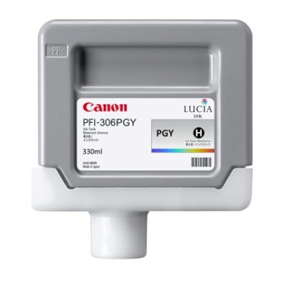 Canon PFI-306PGY (6667B001) Parlak Gri Orjinal Kartuş - İPF8400 / İPF9400 (T2039) hemen satın al!