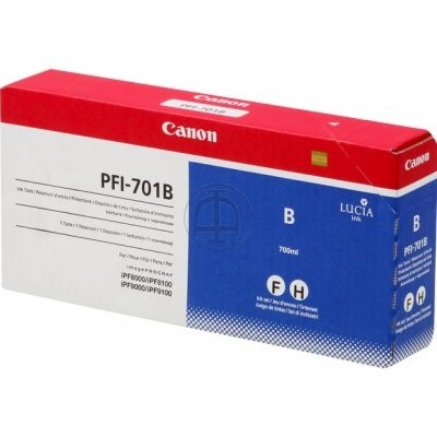 Canon PFI-701B (0908B001) Blue Orjinal Kartuş - iPF8000 / iPF8100  (T2068) hemen satın al!