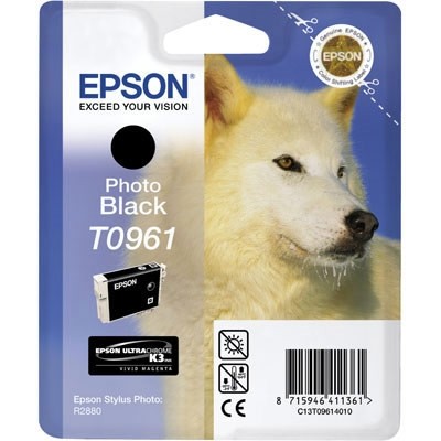 Epson C13T09614020 (T0961) Foto Siyah Orjinal Kartuş - Photo R2880 (T2074) hemen satın al!