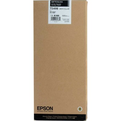 Epson C13T549800 (T5498) Mat Siyah Orjinal Kartuş - Stylus Pro 10600 (T2140) hemen satın al!